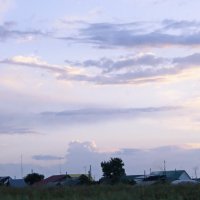 Вечерние облака. :: сергей ермошкин Вечерние облака. :: сергей ермошкин