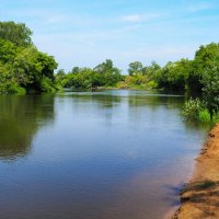 О Смоленском Днепре. :: Милешкин Владимир Алексеевич 