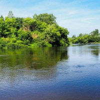 О Смоленском Днепре. :: Милешкин Владимир Алексеевич 