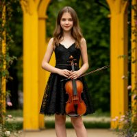 Девочка со скрипкой :: Сергей Кочнев