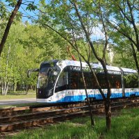 Трамвай «Витязь-М» :: Дмитрий И_ Трамвай «Витязь-М» :: Дмитрий И_