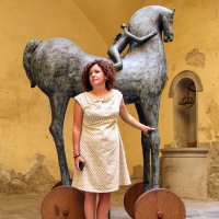 Дворик в Сиене :: skijumper Иванов