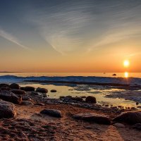 Закат на Финском заливе :: Максим Сорокин Закат на Финском заливе :: Максим Сорокин