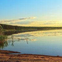 ЗАКАТ  КЛОНИЛСЯ  В  ОЗЕРО :: Русский Шах Гончар