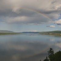 Радуга над Ангарой :: Сергей Шаврин