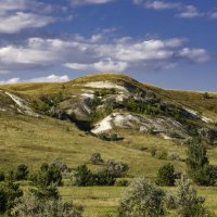 Меловые горы возле села Тушна :: Евгений Анисимов