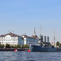 Крейсер «Аврора» в Санкт-Петербурге :: Любовь Сахарова