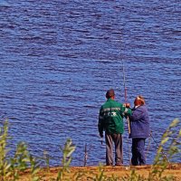 Одна удочка на двоих! :: Владимир 