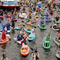 Юбилейный 10-й фестиваль «Фонтанка SUP» :: skijumper Иванов