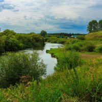 Деревенский пейзаж :: Сергей Винтовкин Деревенский пейзаж :: Сергей Винтовкин