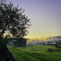 Деревенский закат :: Игорь Чичиль