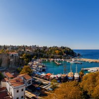 Старый порт Анталии (Antalya Kaleiçi Yat Limanı). Анталия. Турция. :: Павел Сытилин