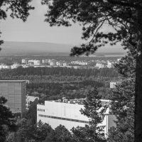 Где-то там город. :: Вадим Басов