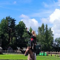 Катя и Ронни. :: Ольга Катя и Ронни. :: Ольга