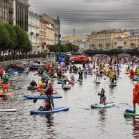 Юбилейный 10-й фестиваль «Фонтанка SUP» :: skijumper Иванов