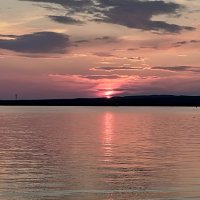 Закат в розовых оттенках :: светлана льдокова