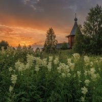 Тихий свет заката над Колодозером :: Sergey38 