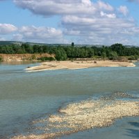 Река Кубань :: Игорь Сикорский Река Кубань :: Игорь Сикорский