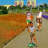 Июль...Из серии "Мамы и дети"! :: Владимир 