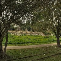 Железнодорожный музей в долине Кирьят Харошат Вальруй. Под Кирьят-Тивоном 2025г :: ujgcvbif 