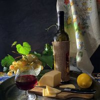 про сыр и вино :: РИММА МОЛОДЧЕНКО (ТАРАСОВА )