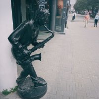 Статуя, саксофониста. :: Игорь Солдаткин