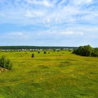 Алатырь. Заречье реки Алатырь в западных окрестностях города. :: Пётр Чернега