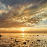 Про Питер. Закат. :: Владимир Колесников