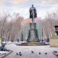 Москва.  Сретенский бульвар. Памятник  В. Г. Шухову. :: В и т а л и й .... Л а б з о'в