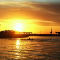 Закат около порта :: Aida10 