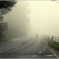 Туман в городе :: Aleksandr Gal Туман в городе :: Aleksandr Gal