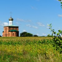 Строящийся храм бывшего Лютикова Троицкого монастыря (Калужская область) :: Dar(k) Life