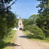 Скит Казанской иконы Божией Матери...Остров "Коневец" :: Наталия Павлова