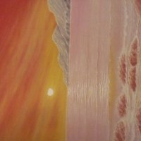 Красное Море (бумага , пастель , 90-е годы) :: Валерий Кокорев