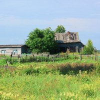 Деревня Сальнаволок. :: Сергей Кочнев