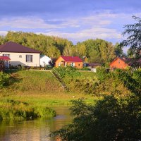 Вечер тихой песнею над рекой плывёт :: Татьяна Лютаева Вечер тихой песнею над рекой плывёт :: Татьяна Лютаева