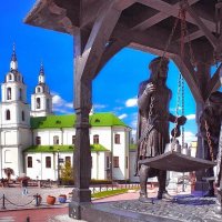 Исторический центр Минска – «Верхний город» :: Глeб ПЛATOB