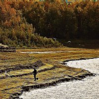 Сентябрь... А отсюда рыба совсем ушла! :: Владимир 