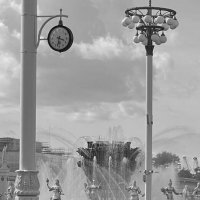 ВДНХ. Москва. Черно-белая фотография :: Любимова Ольга 