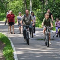 Семейный отдых или укротители велосипедов :: Татьяна Машошина