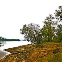Начало сентября...Дождь на Оби. :: Владимир 