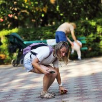 Ой, поймала! :: Юрий Гайворонскiий