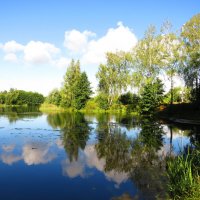 Утреннее отражение :: Андрей Снегерёв