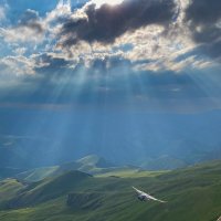 Вечер на Бермамыте :: Светлана Карнаух