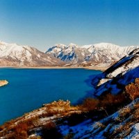 Чарвакское водохранилище, зима. :: Виктор Осипчук Чарвакское водохранилище, зима. :: Виктор Осипчук