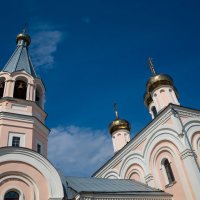 Купола церкви Всех Святых в Нижнем Новгороде :: Александр Синдерёв