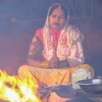 Молимся перед огнем :: Георгий А