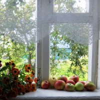 Домик окнами в сад... :: Люба 