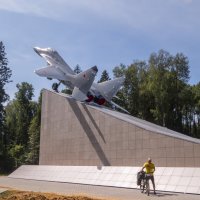 У истребителя :: Сергей Цветков У истребителя :: Сергей Цветков