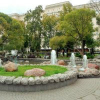 Фонтан на Чистопрудном бульваре. :: Татьяна Помогалова Фонтан на Чистопрудном бульваре. :: Татьяна Помогалова